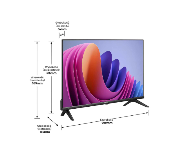 Hisense 40A4N 40" LED VIDAA - 1241575 - zdjęcie 9